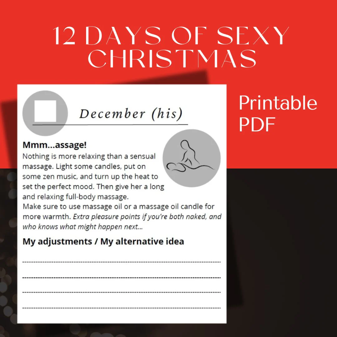 12 Days of Sexy Christmas – Printable Adult Christmas Challenge for Couples - Image 5