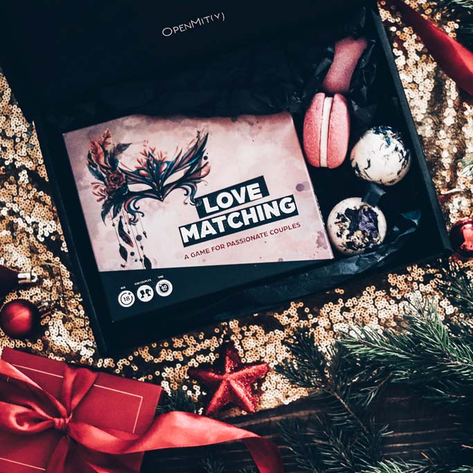 Date night box for couples "Date After Dark" with SPA kit - Image 3