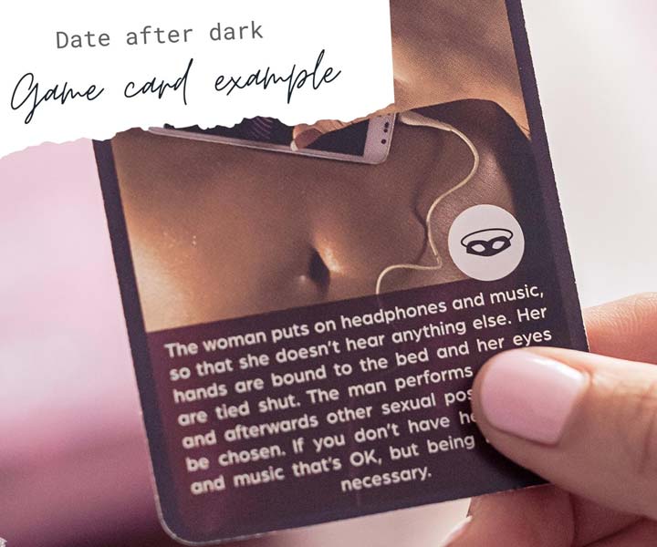 Date night box for couples "Date After Dark" with SPA kit - Image 5
