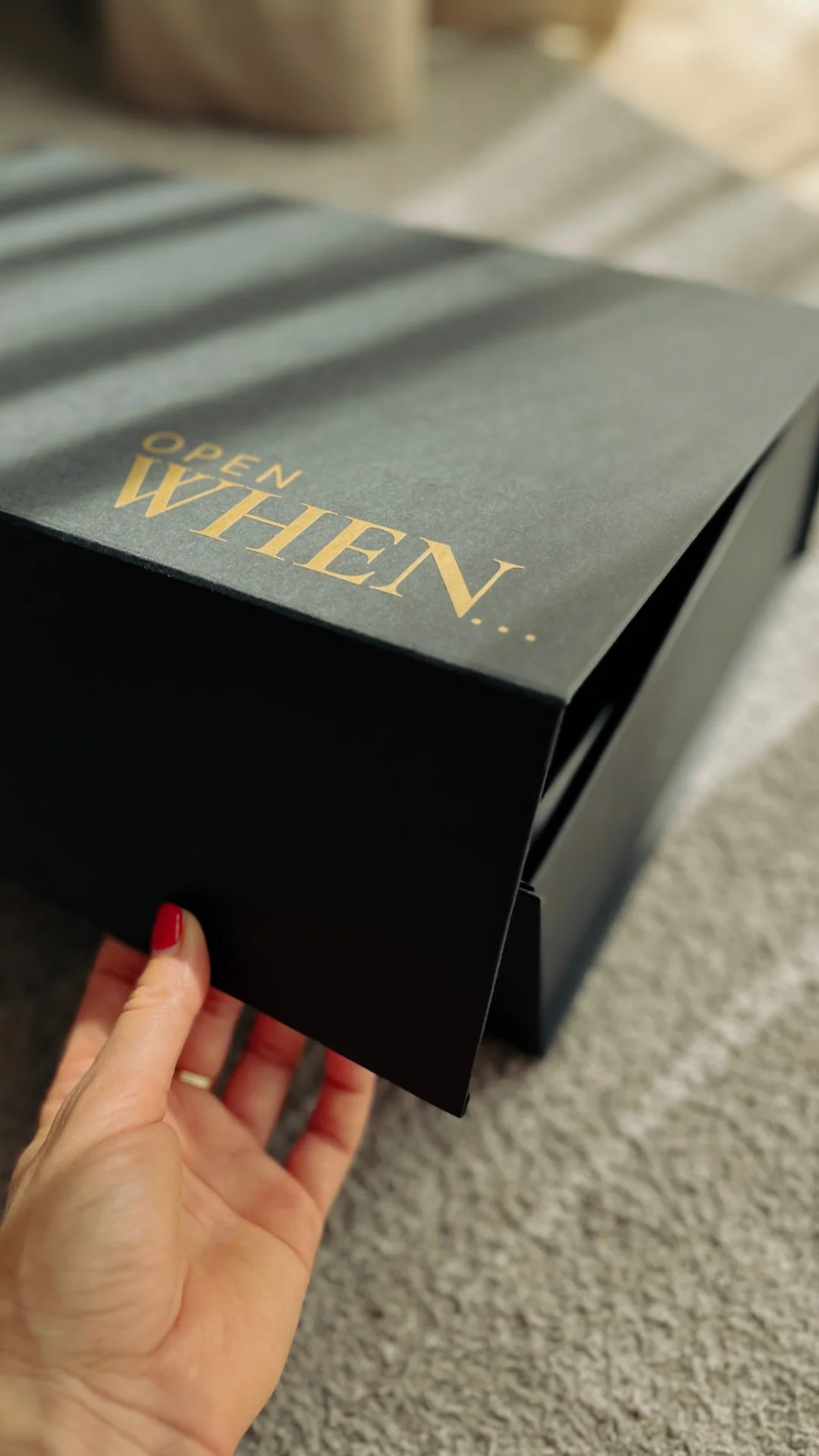 Elegant "Open When" Gift Box - Image 4