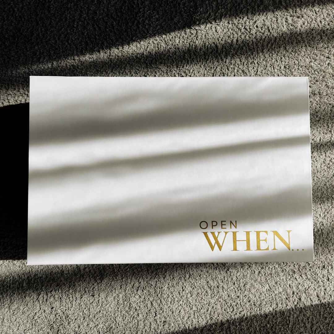 Elegant "Open When" Gift Box - Image 5