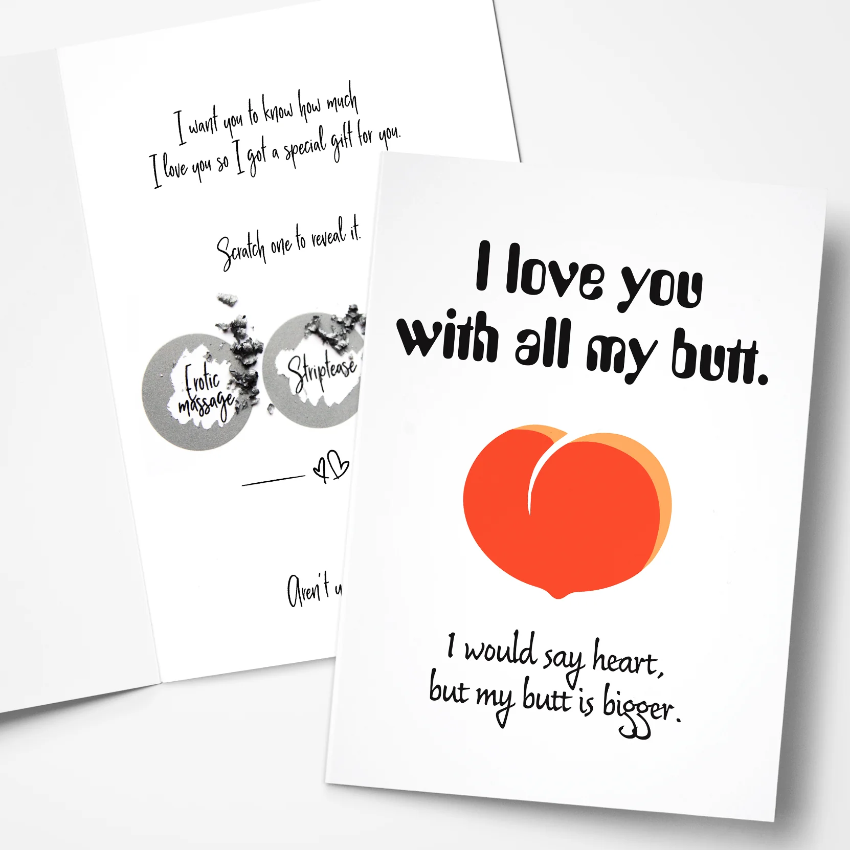 I love you cards for him with scratch off gifts - Image 4