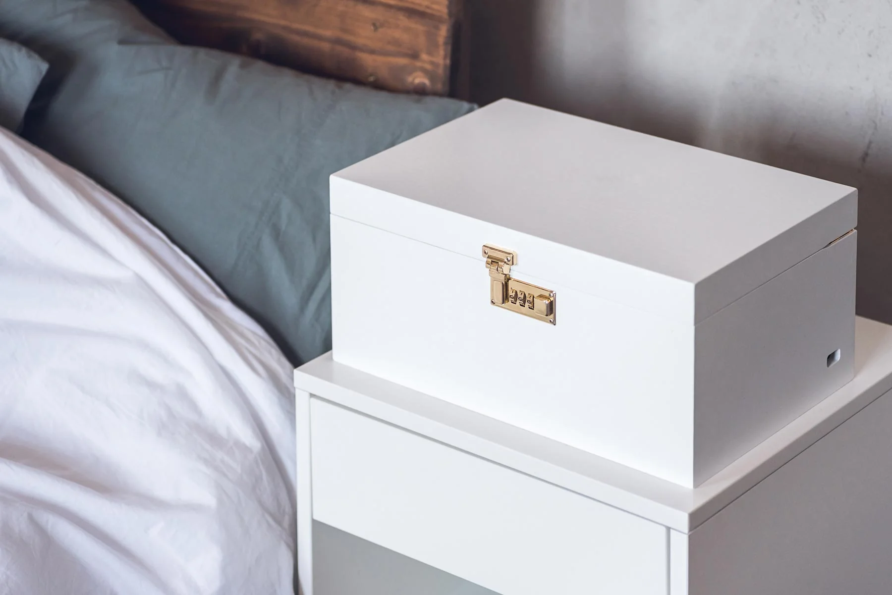 Large Size Wooden Box With Lock - Image 10