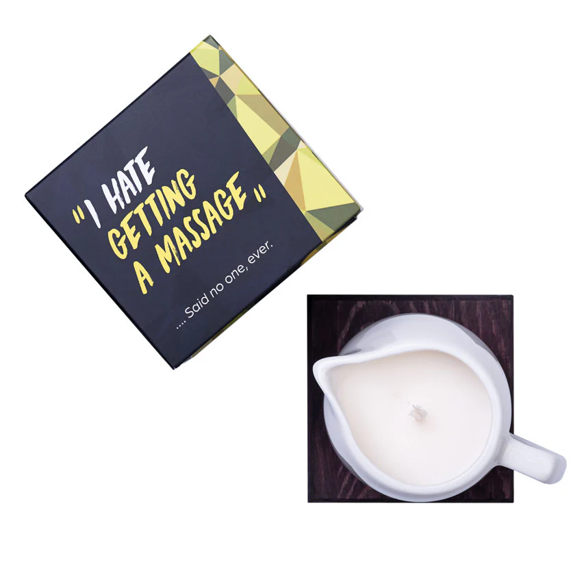 Liberating Lemon Massage Candle - Image 5