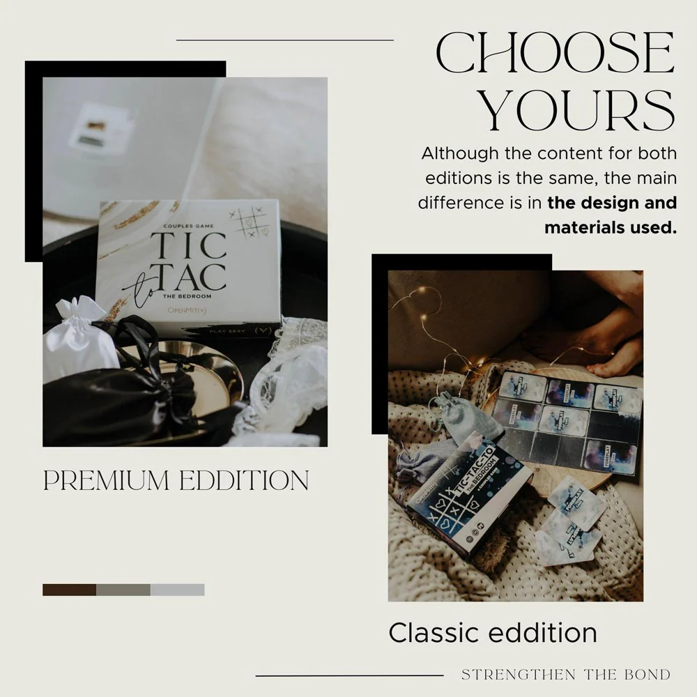 Romantic Bedroom Game “Tic-Tac-To the Bedroom” - Image 9