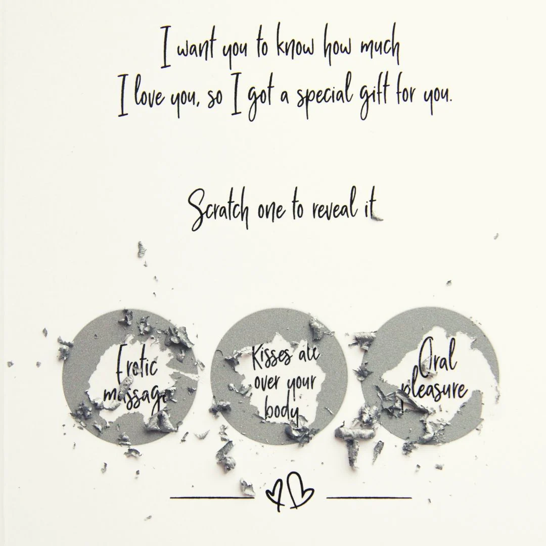 Sexy Game + Scratch-off Card - Romantic gift set for couples - Image 6