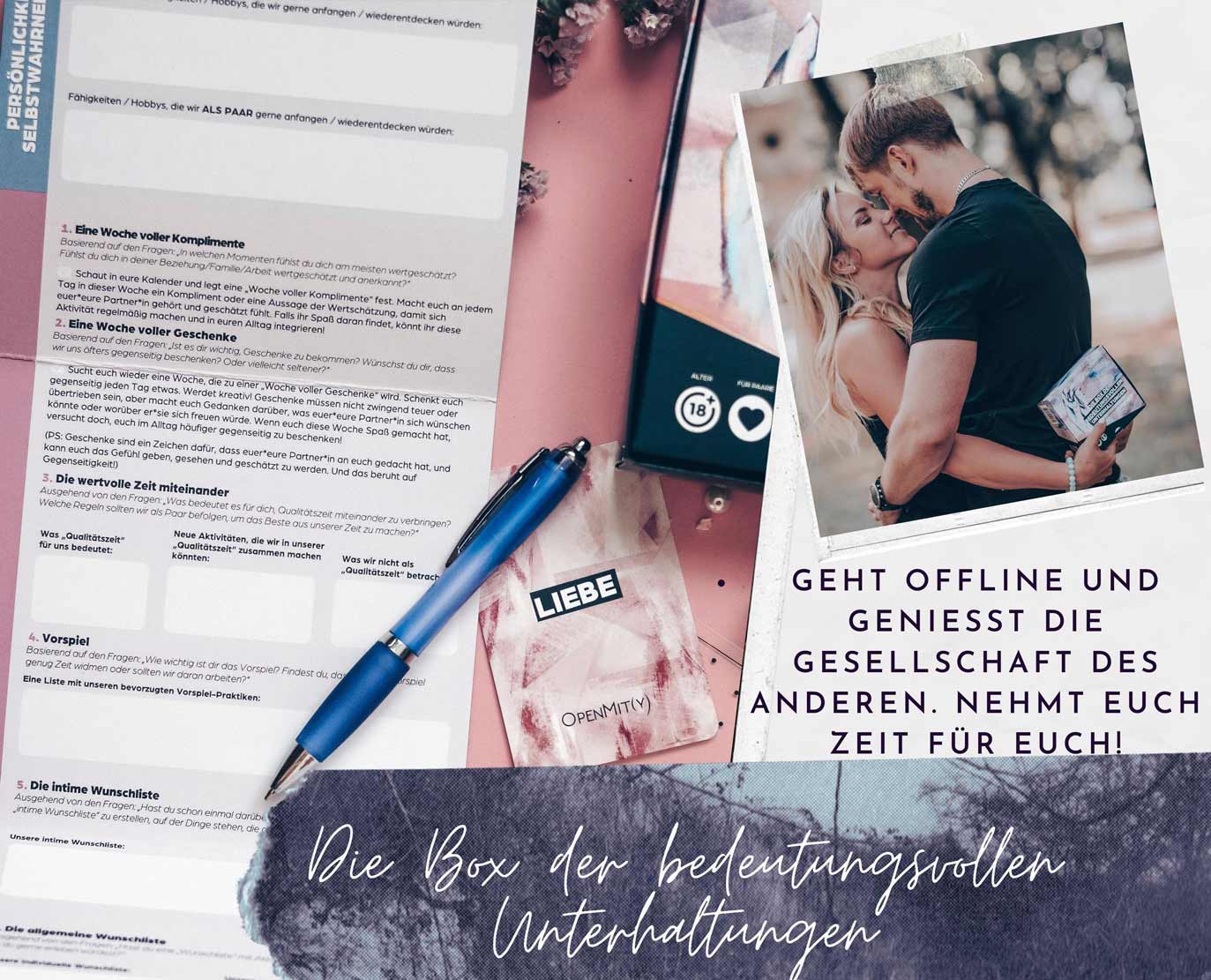 Die Box der bedeutungsvollen Unterhaltungen - Spiel fur Paare - Image 13