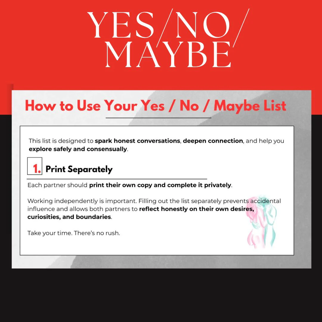 Yes No Maybe List PDF - Image 3