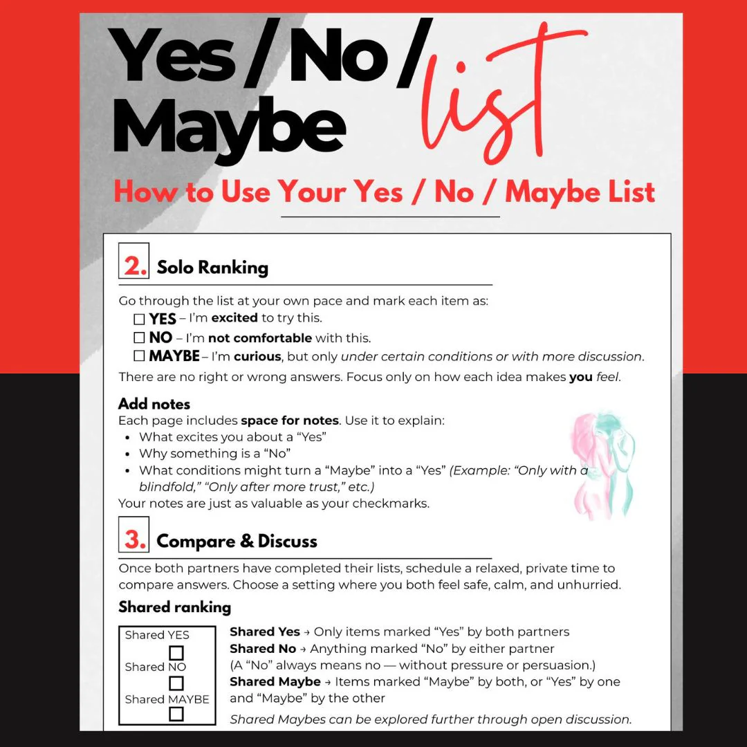 Yes No Maybe List PDF - Image 5