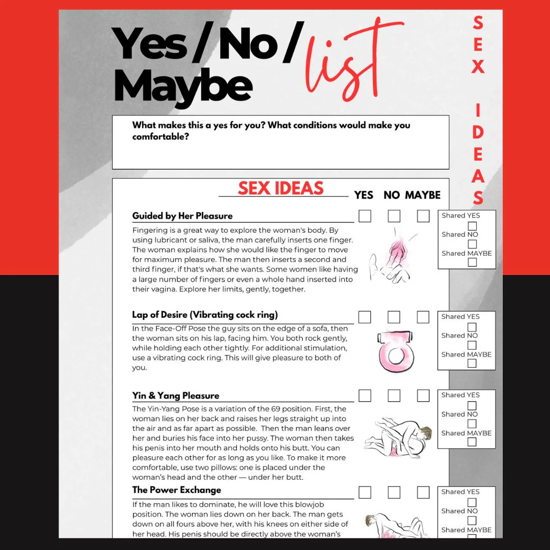 Yes No Maybe List PDF - Image 6