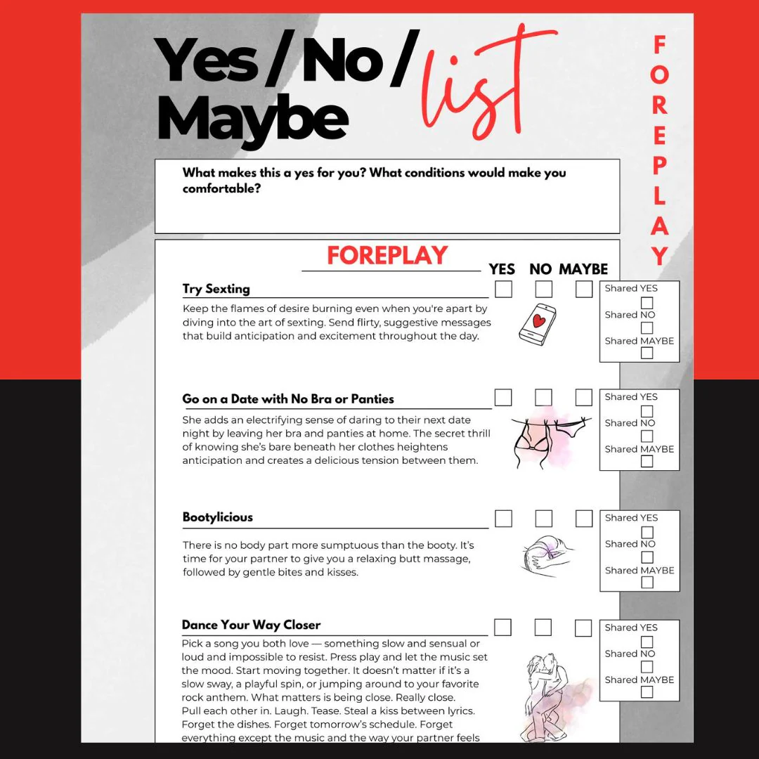 Yes No Maybe List PDF - Image 8