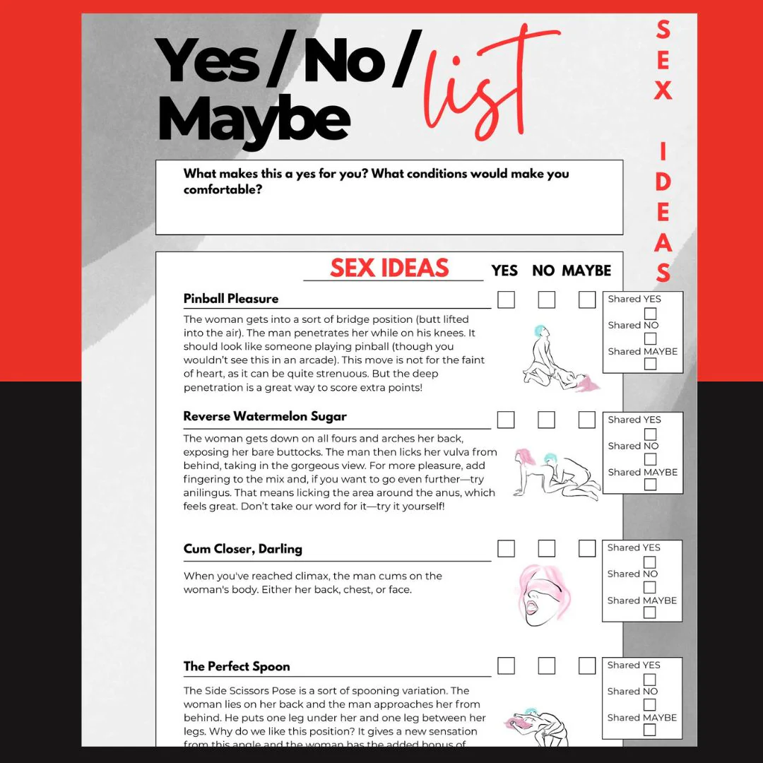 Yes No Maybe List PDF - Image 9